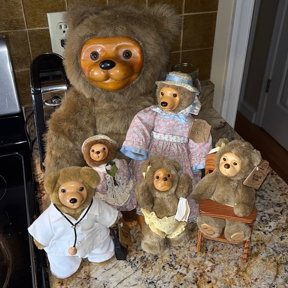 Robert Raikes Toys Robert Raikes Bears Vintage Lot Of 6 Poshmark